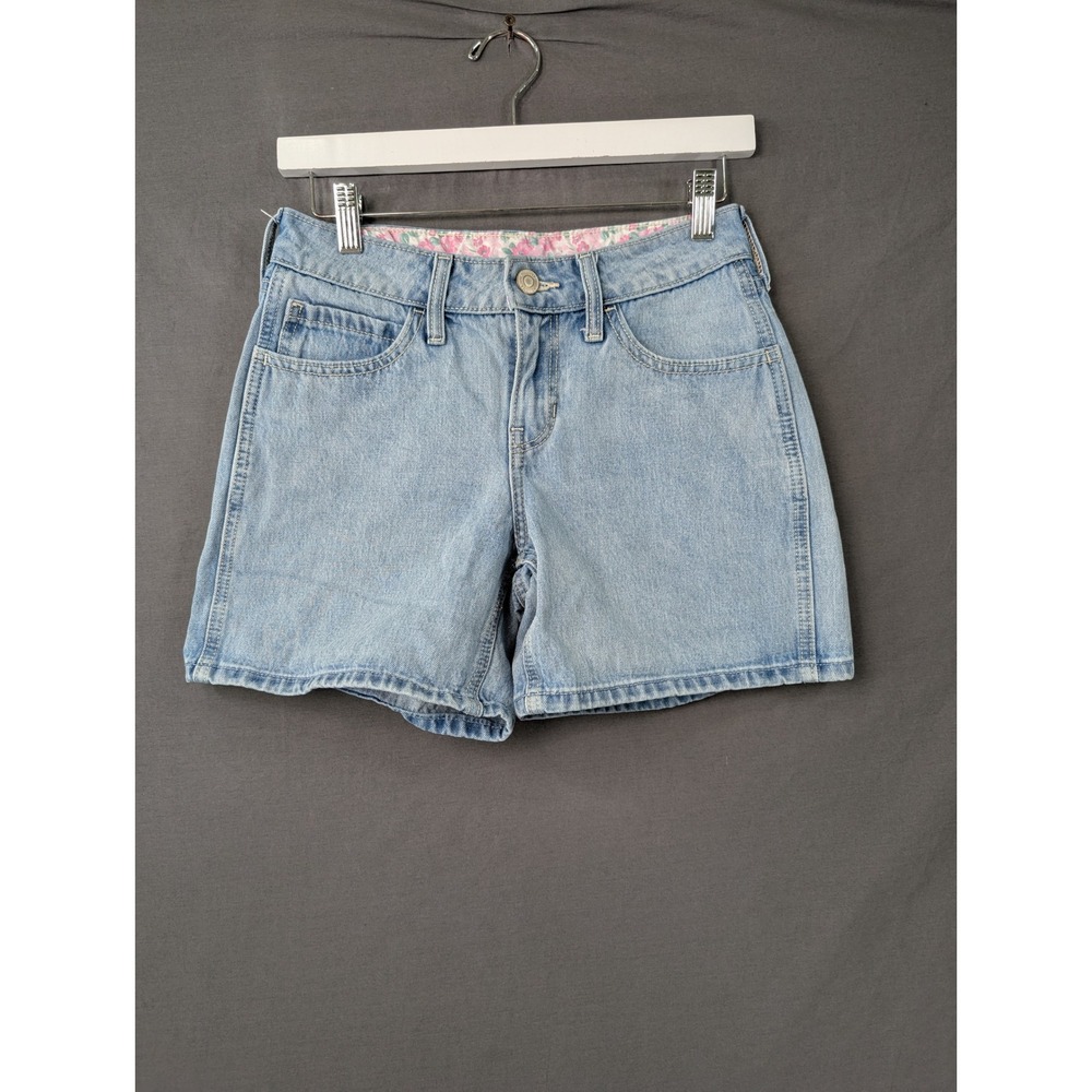 Hollister Low Rise Baggy Short Light‎ Wash Denim W23